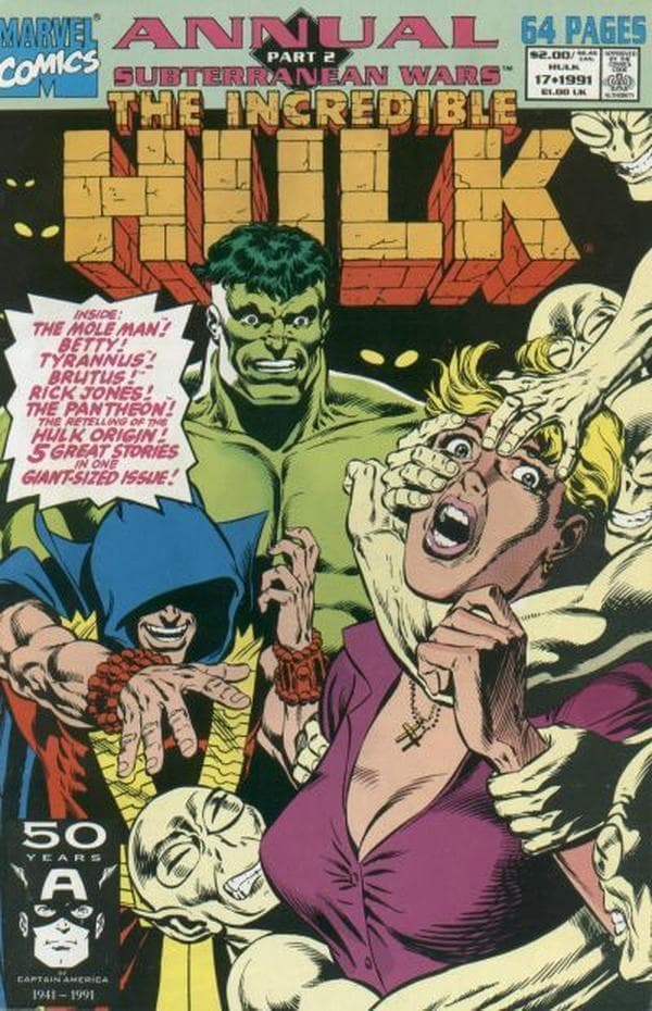 The Incredible Hulk Annual #17 cover