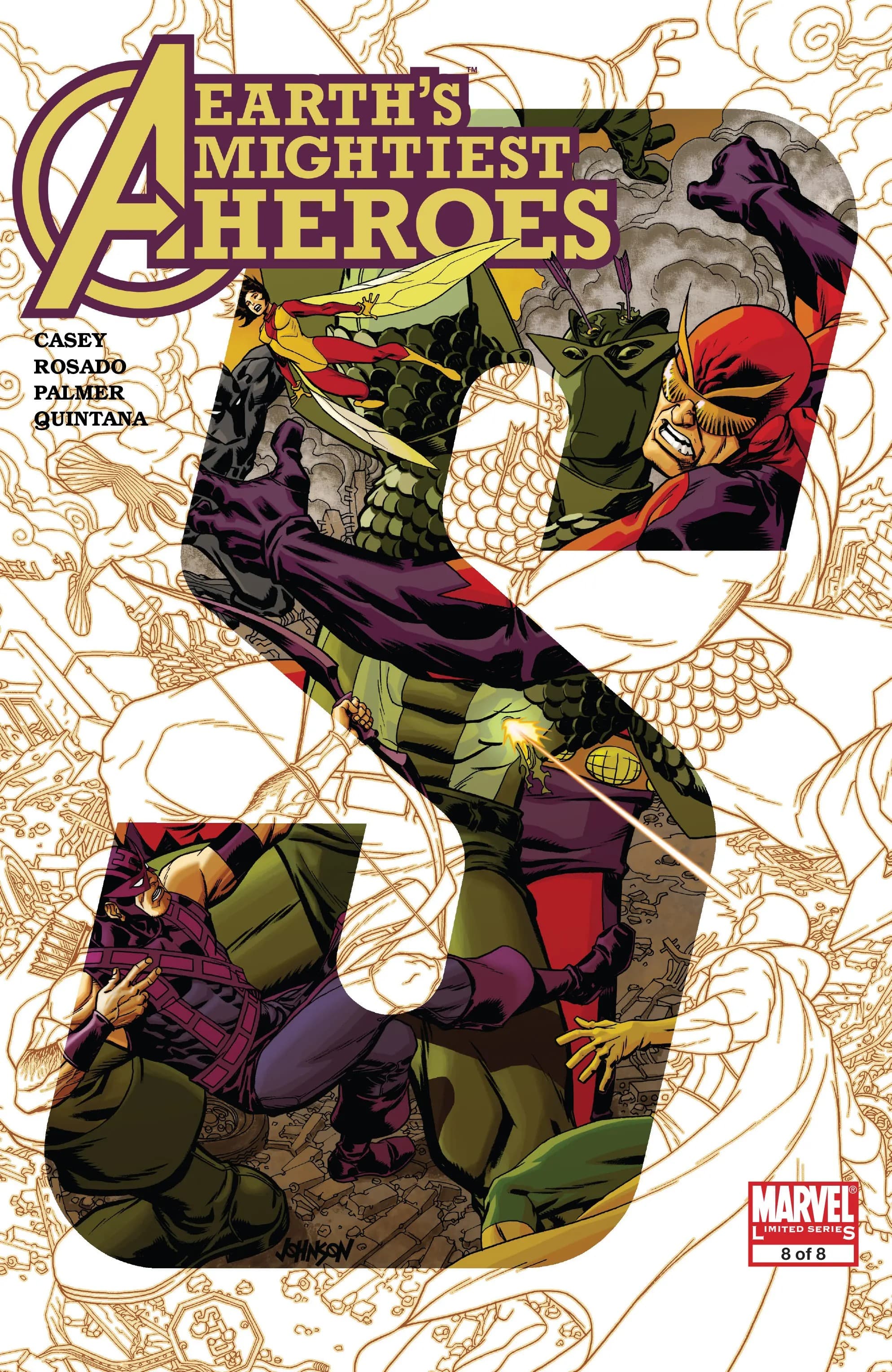 Avengers: Earth's Mightiest Heroes II #8 cover