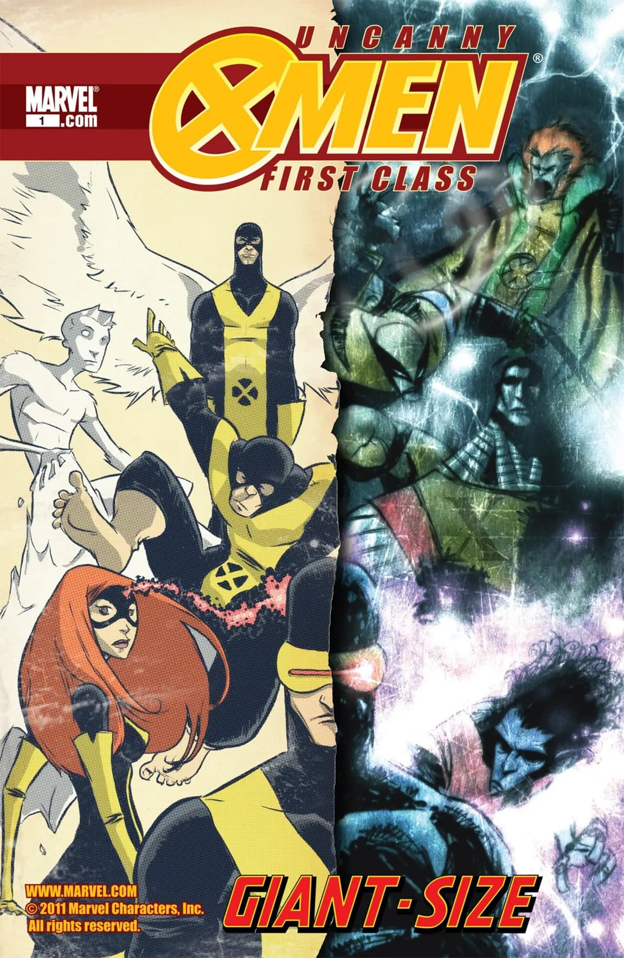 Uncanny X-Men: First Class Giant-Size Special #1 cover