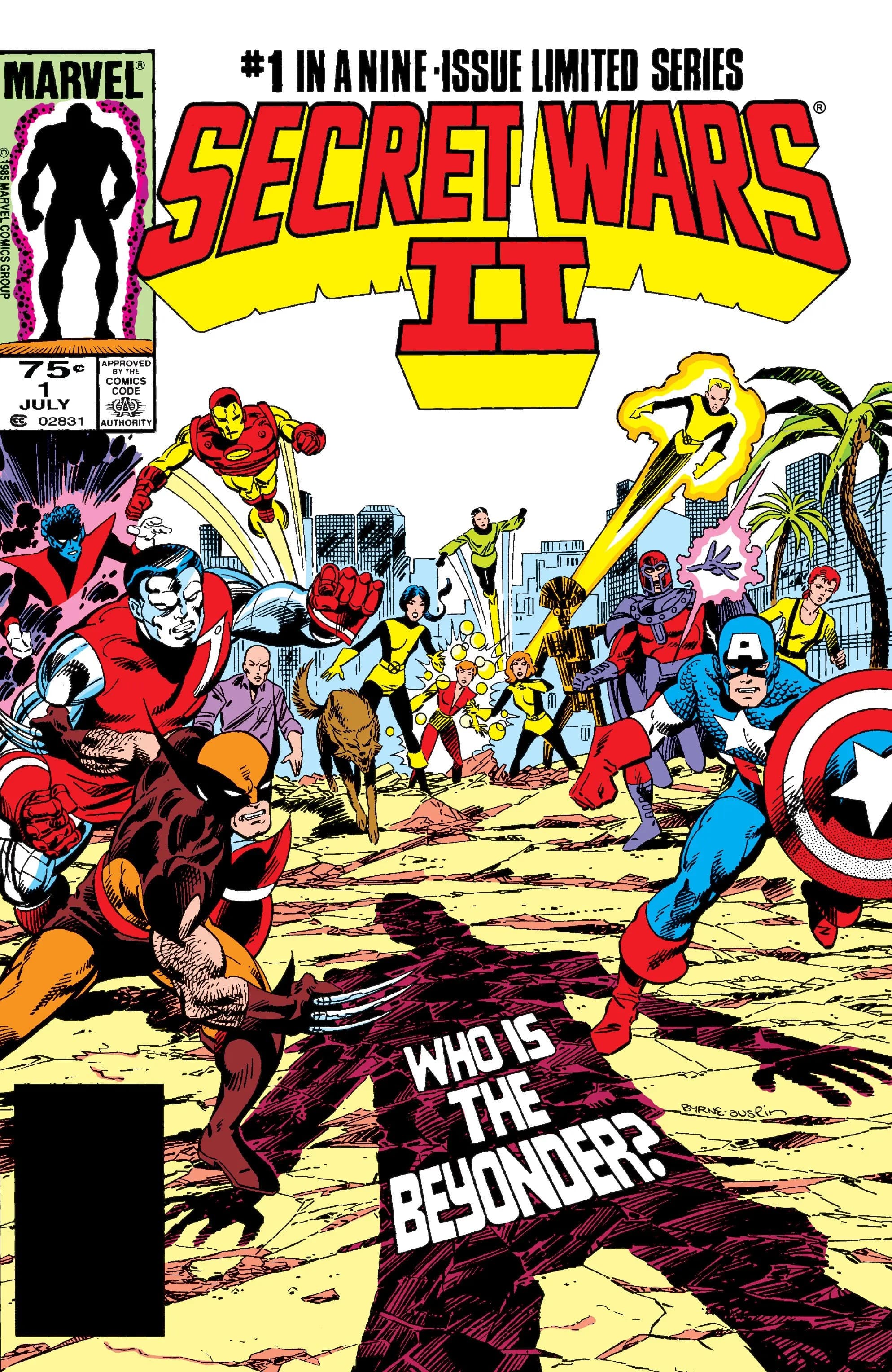 Secret Wars II #1 cover
