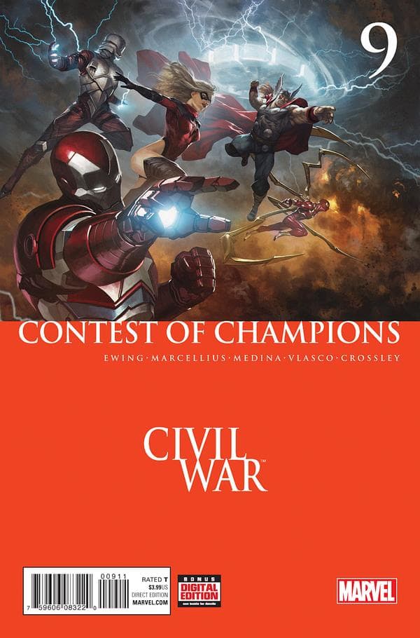 Contest of Champions #9 cover