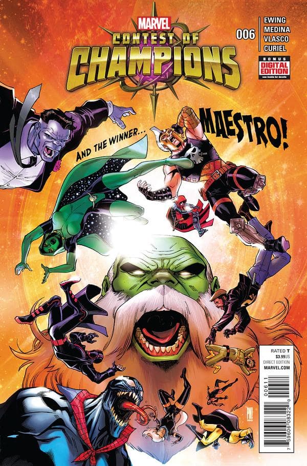 Contest of Champions #6 cover