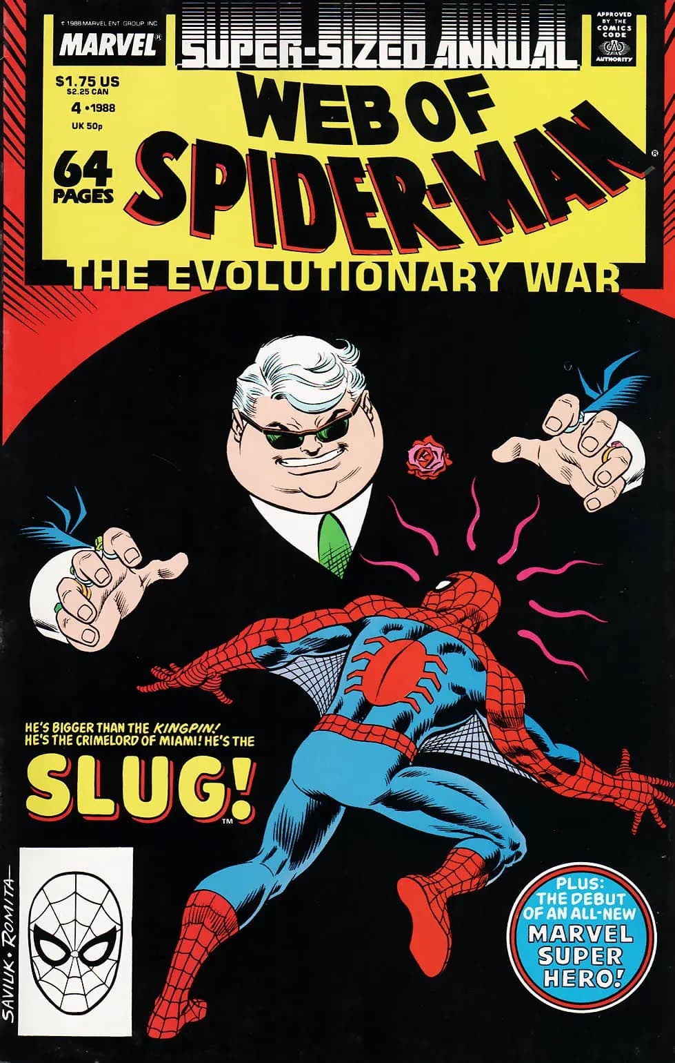 Web of Spider-Man Annual #4 cover