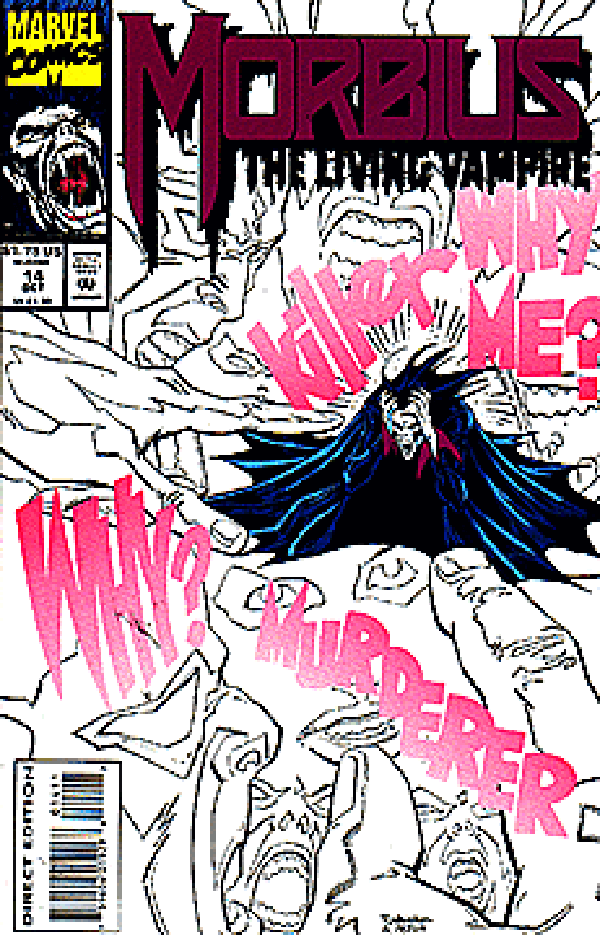 Morbius: The Living Vampire #14 cover