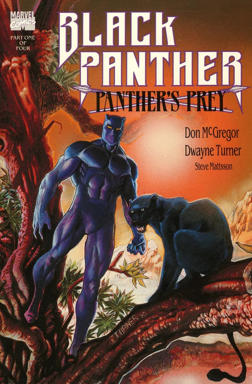Black Panther: Panther's Prey #1 cover