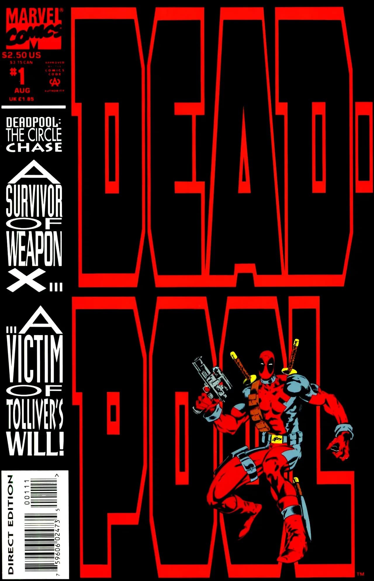Deadpool: The Circle Chase cover — © Marvel Comics