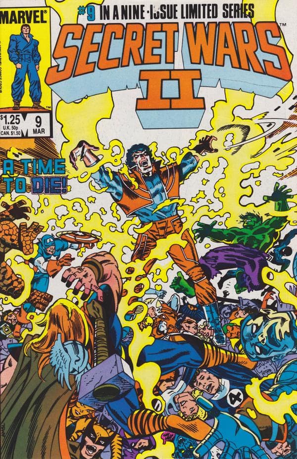 Secret Wars II #9 cover