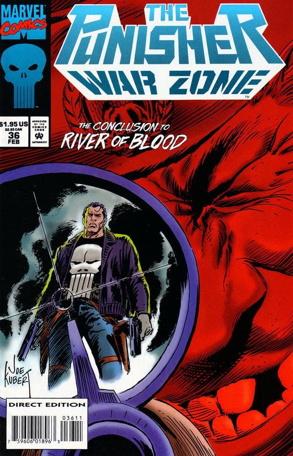 The Punisher: War Zone #36 cover