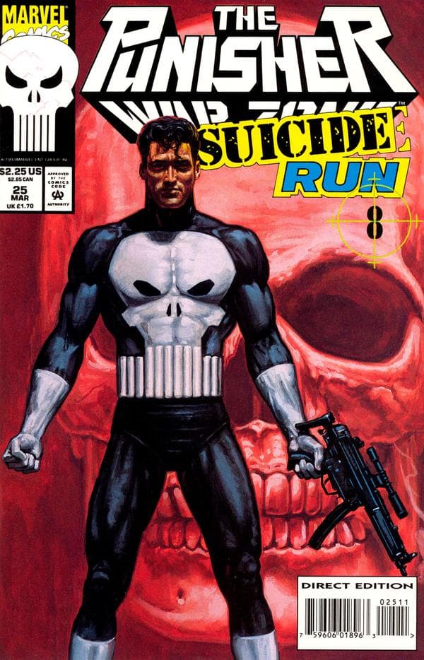The Punisher: War Zone #25 cover