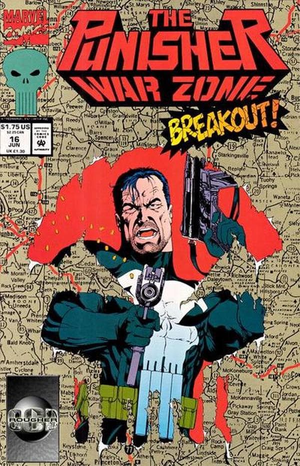 The Punisher: War Zone #16 cover