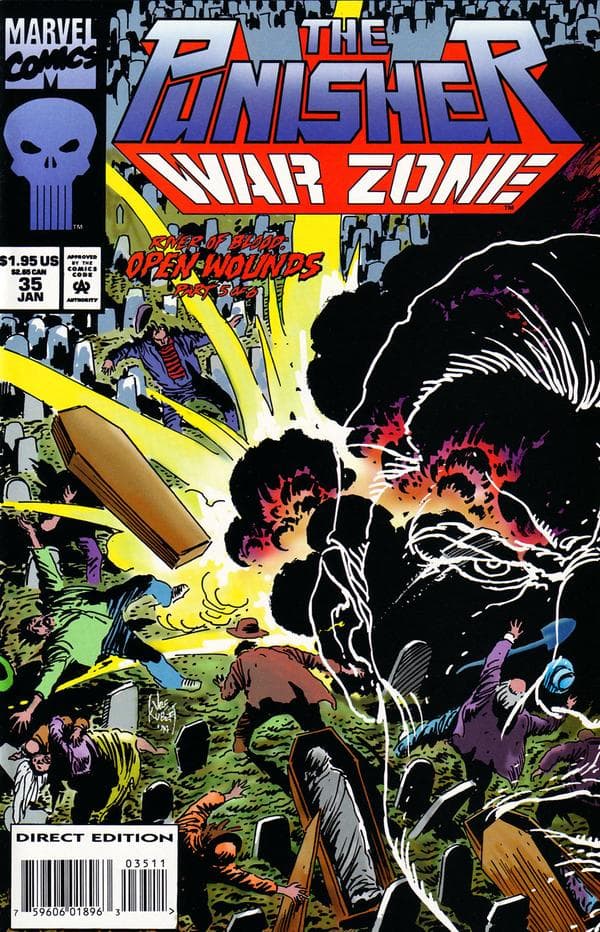 The Punisher: War Zone #35 cover