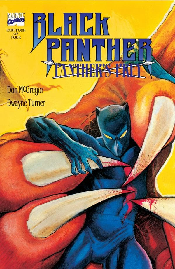 Black Panther: Panther's Prey #4 cover