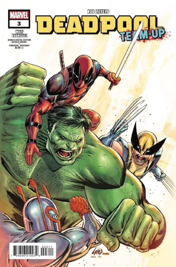 Deadpool Team-Up #3 cover