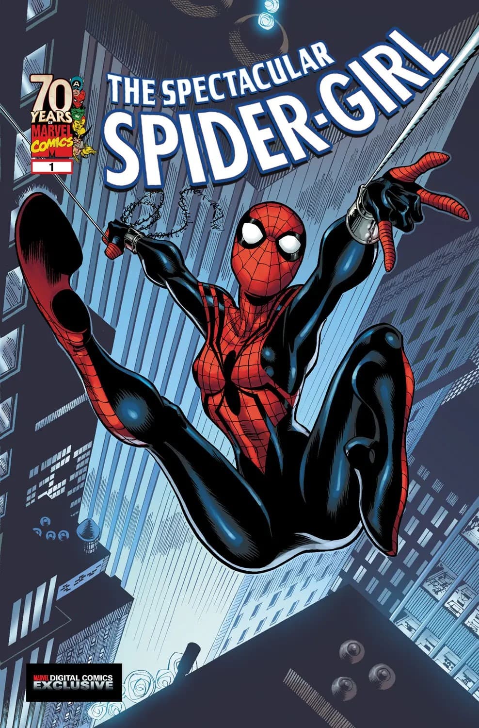 Spectacular Spider-Girl #1 cover