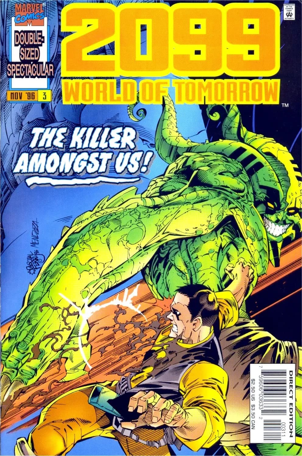 2099: World of Tomorrow #3 cover
