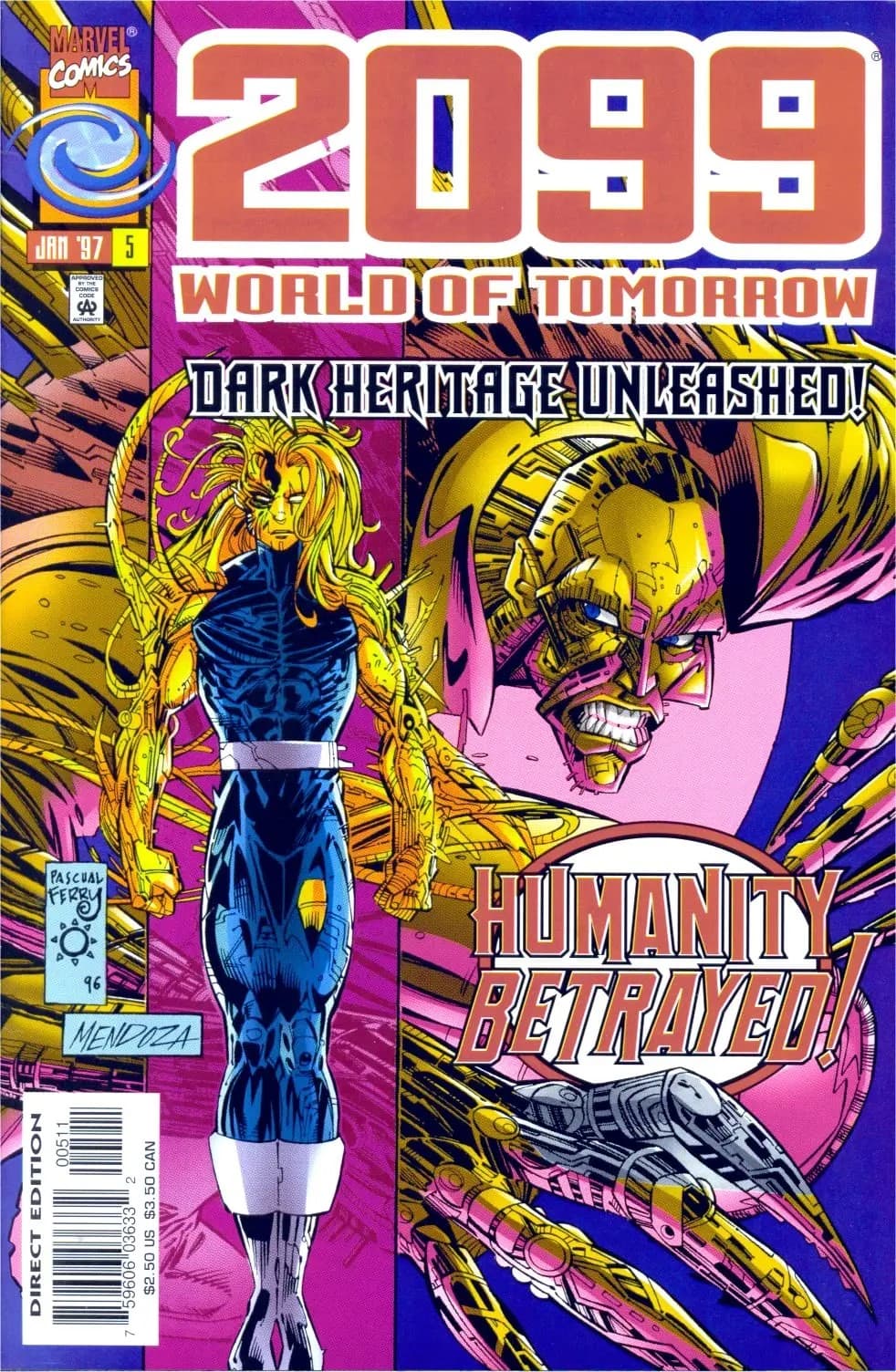 2099: World of Tomorrow #5 cover
