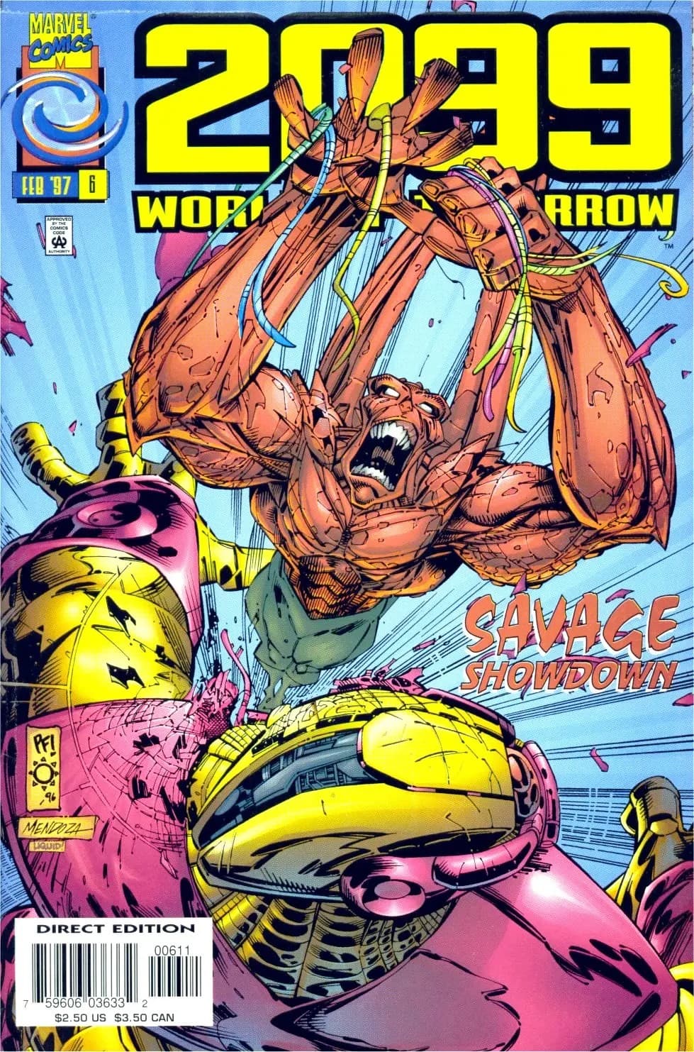 2099: World of Tomorrow #6 cover