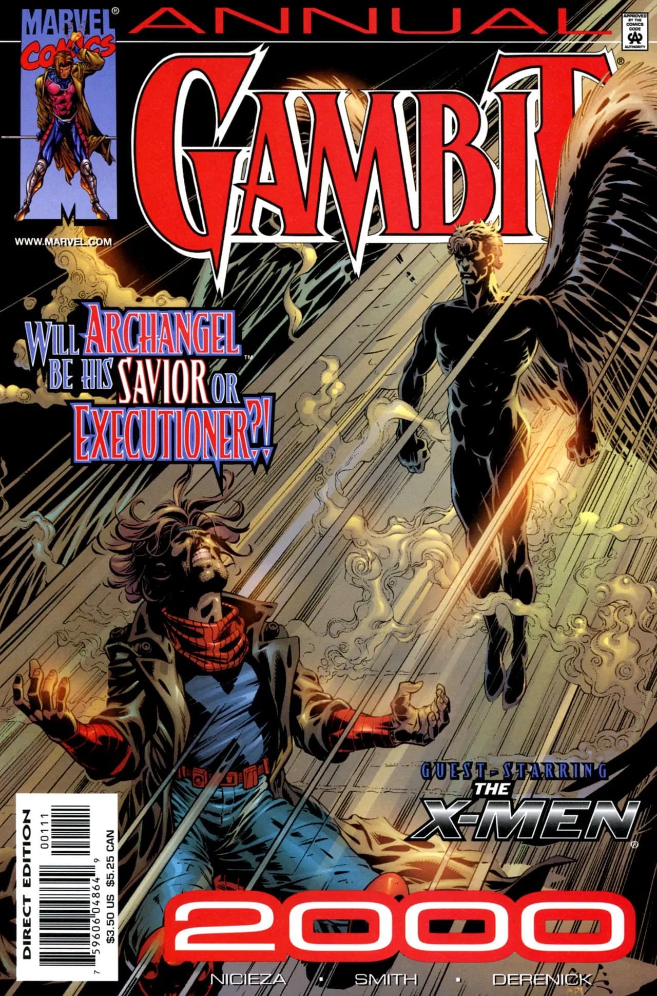 Gambit 2000 #1 cover