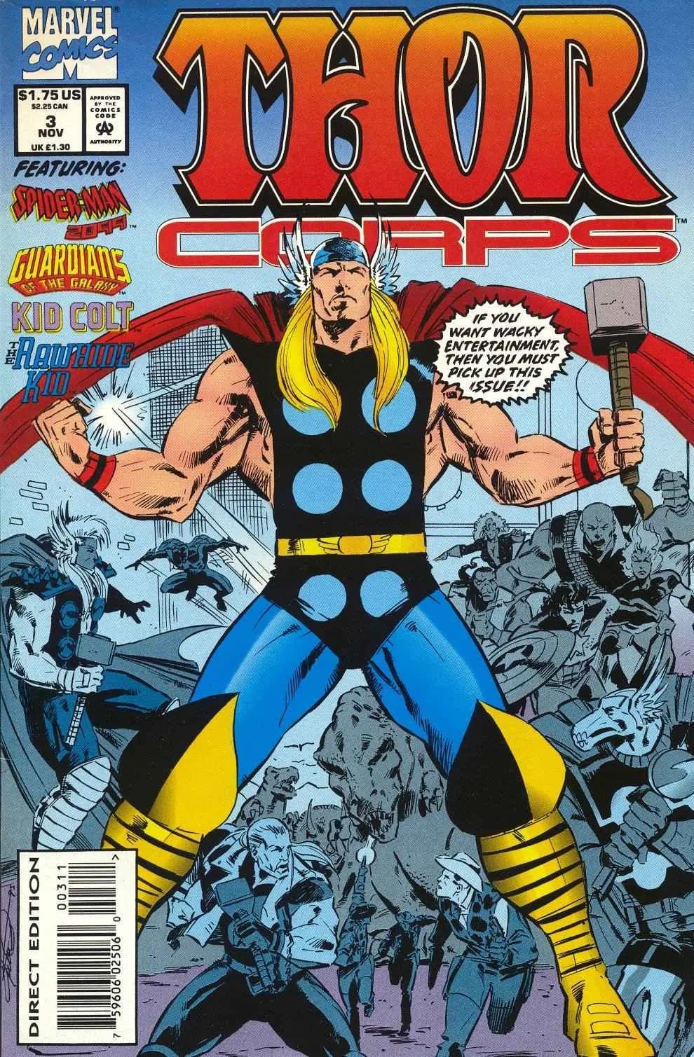 Thor Corps #3 cover