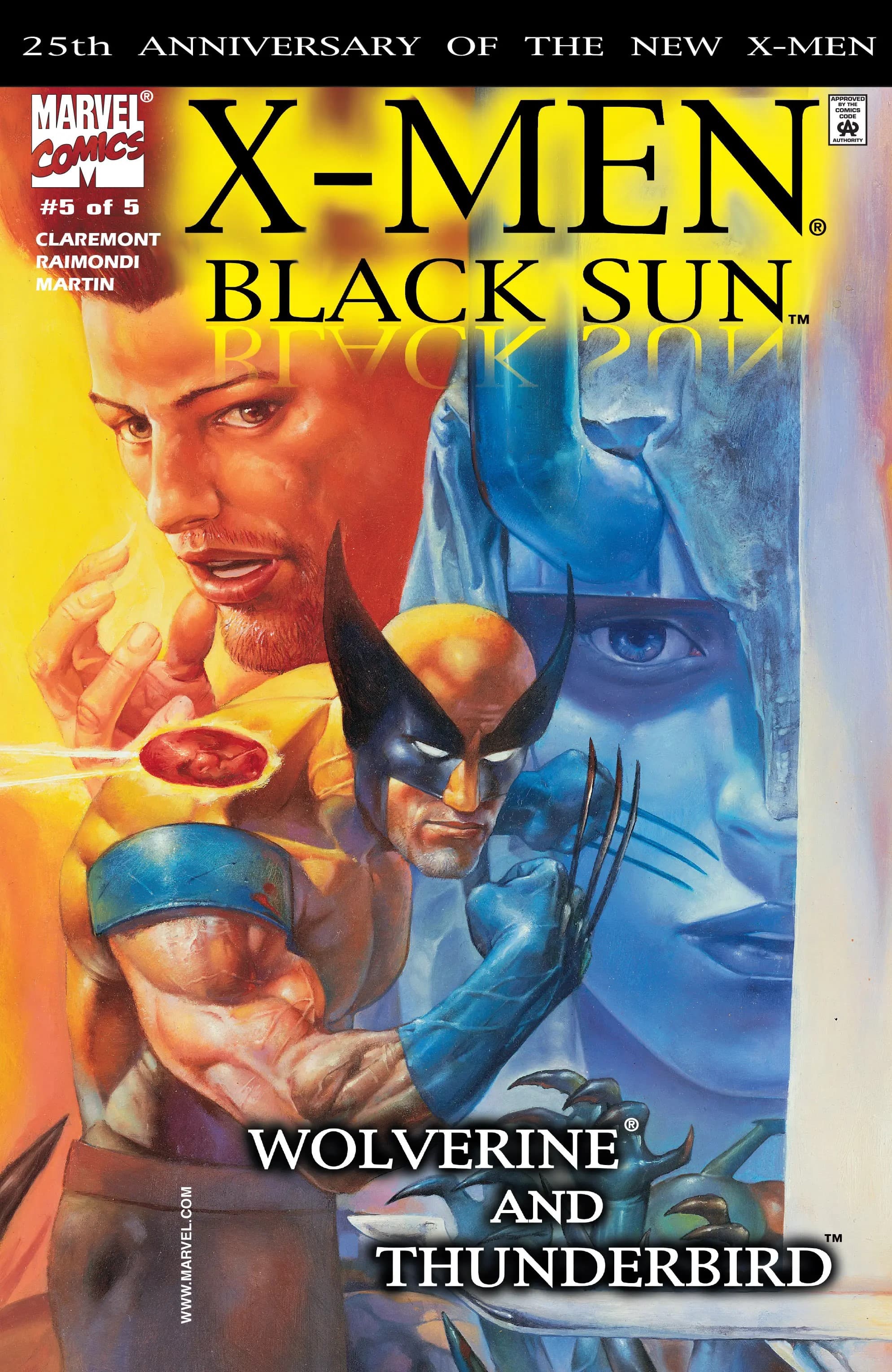 Black Sun: Wolverine and Thunderbird cover — © Marvel Comics