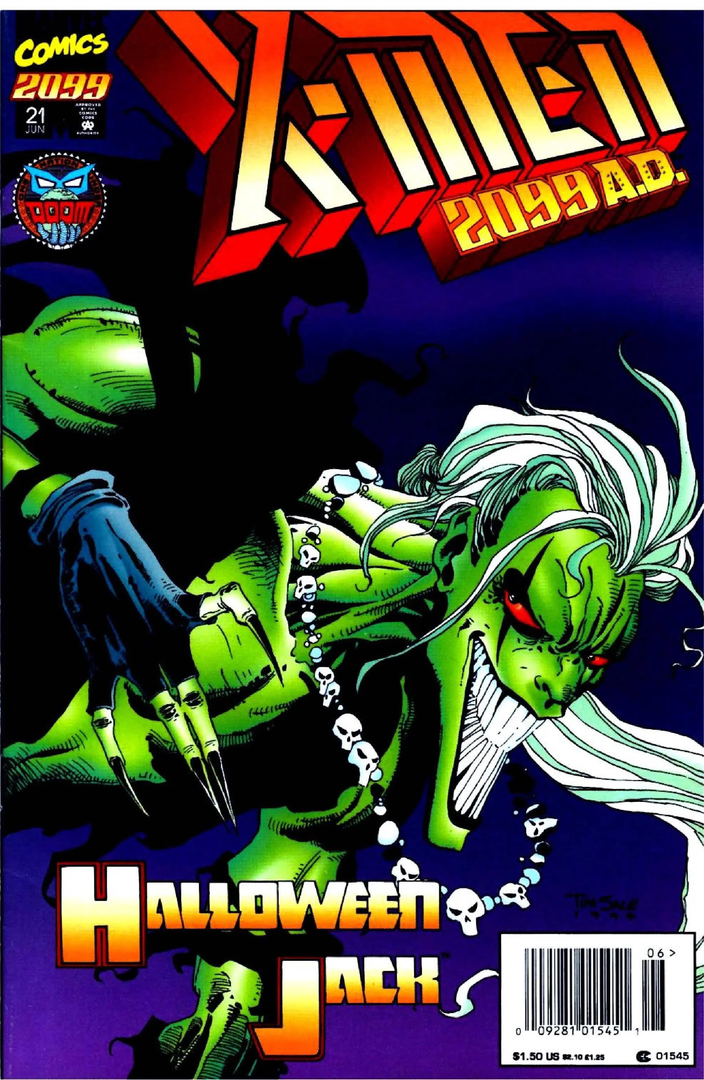X-Men 2099 #21 cover