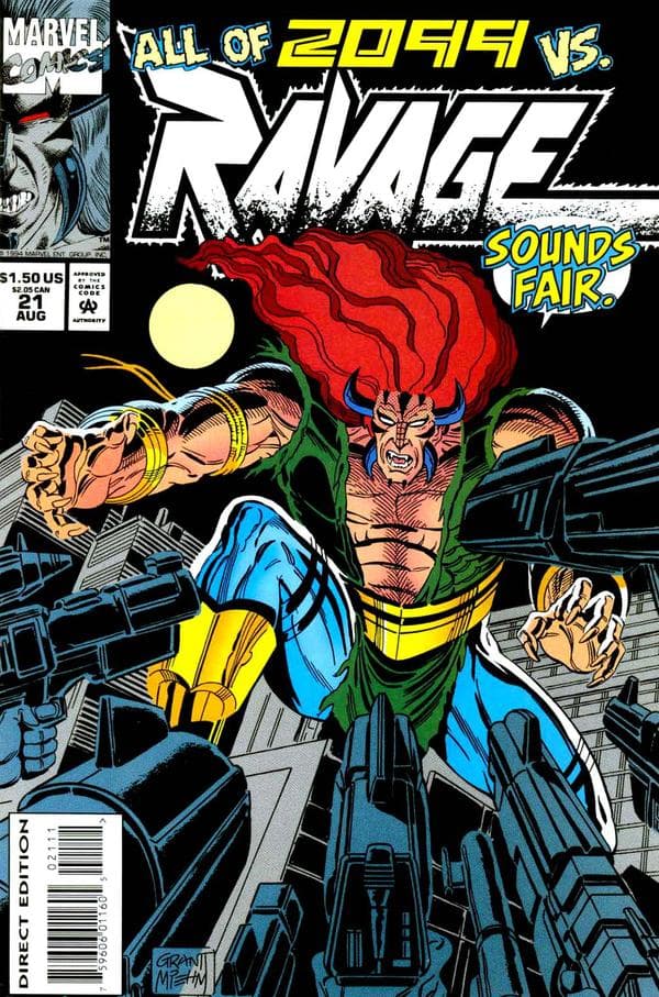 Ravage 2099 #21 cover