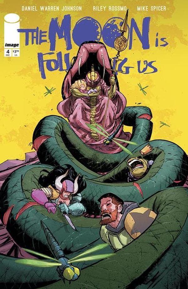 The Moon is Following Us #4 cover