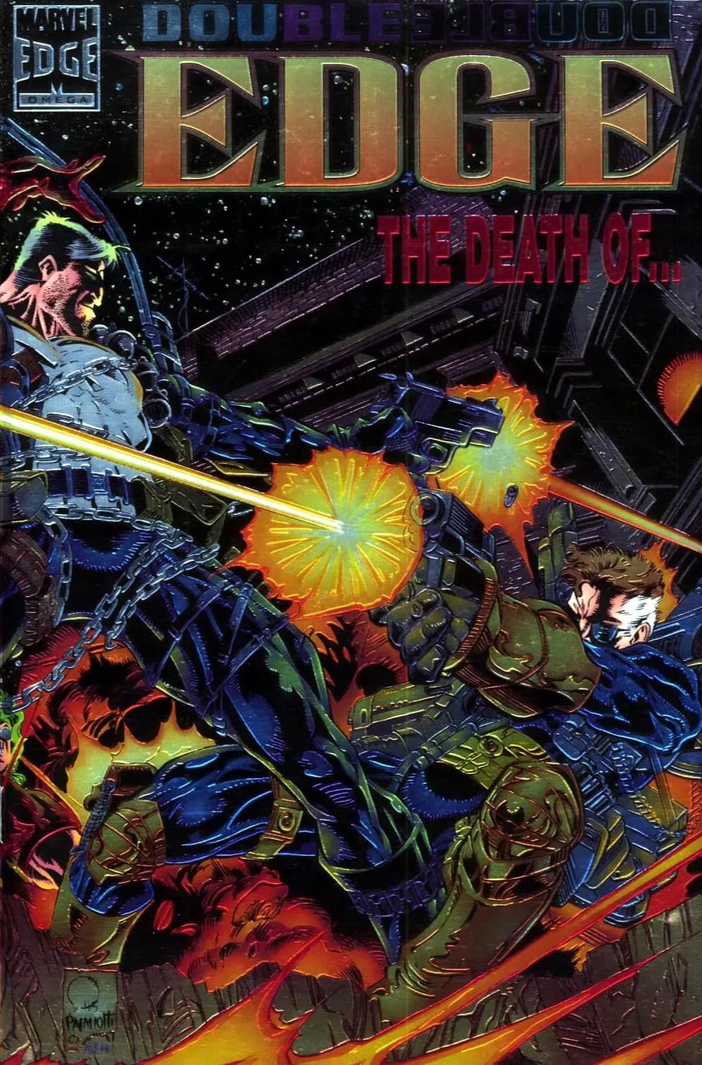 Double Edge: Omega cover — © Marvel Comics