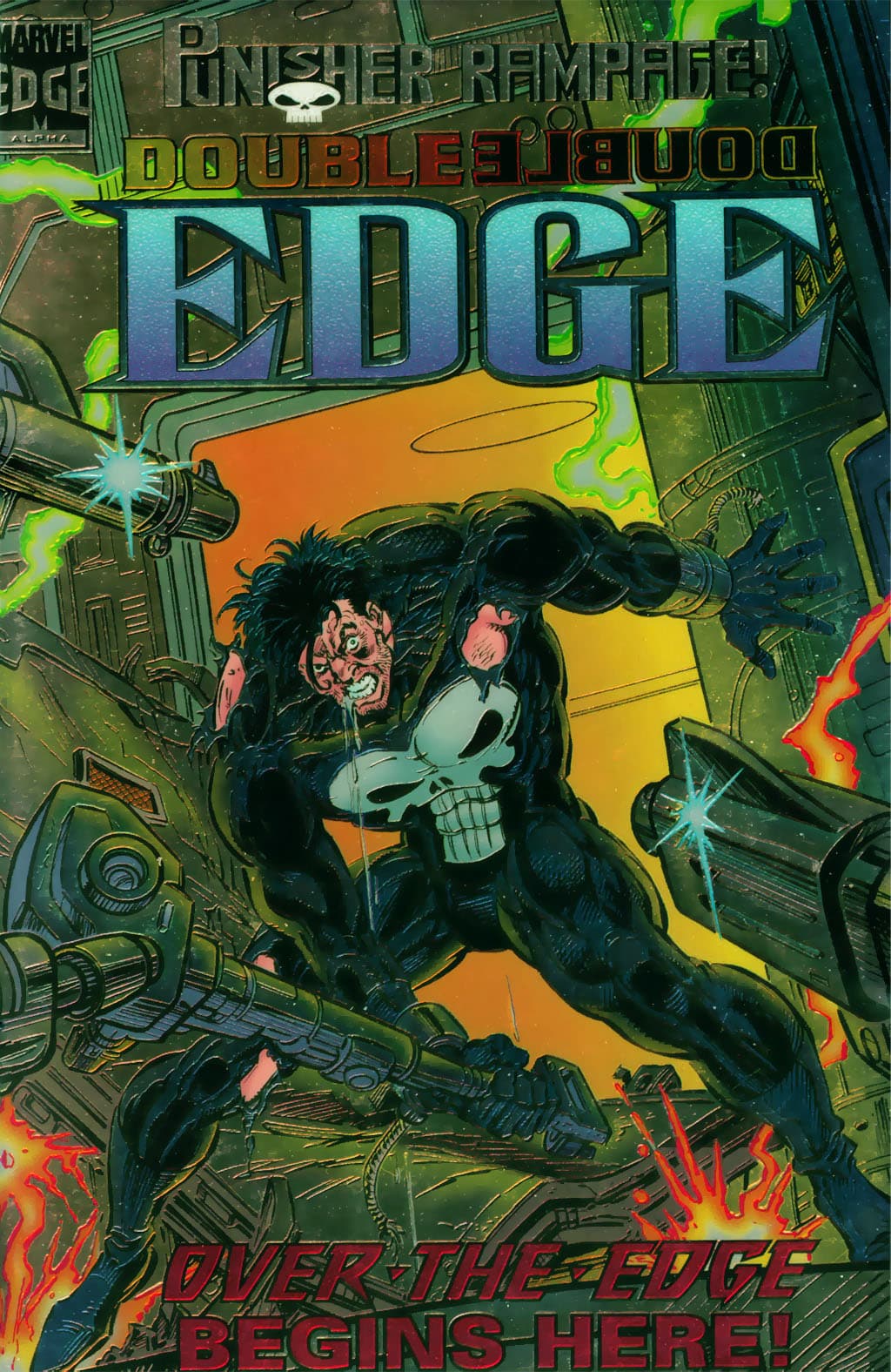 Double Edge: Alpha cover — © Marvel Comics