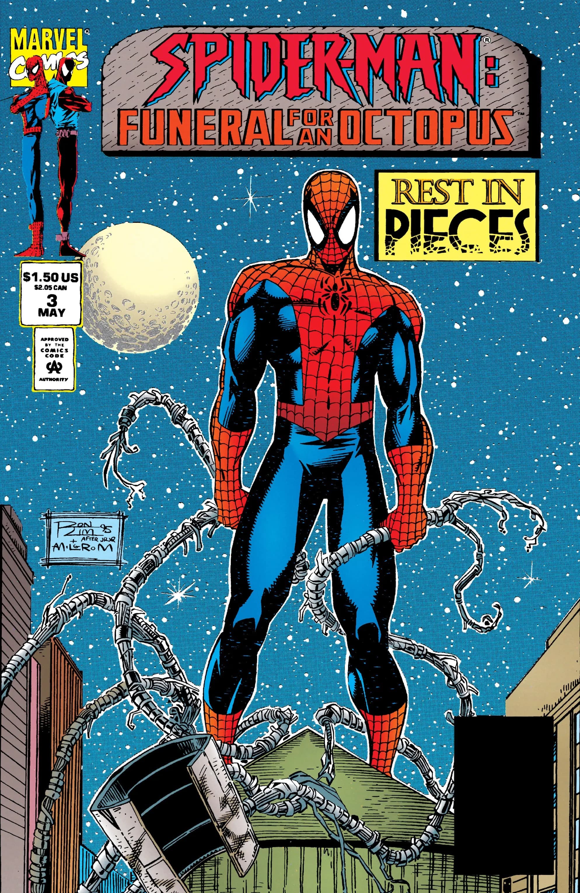 Spider-Man: Funeral for an Octopus #3 cover