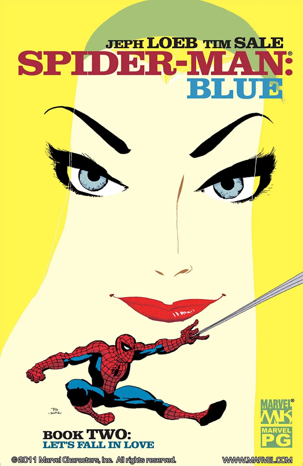 Spider-Man: Blue #2 cover