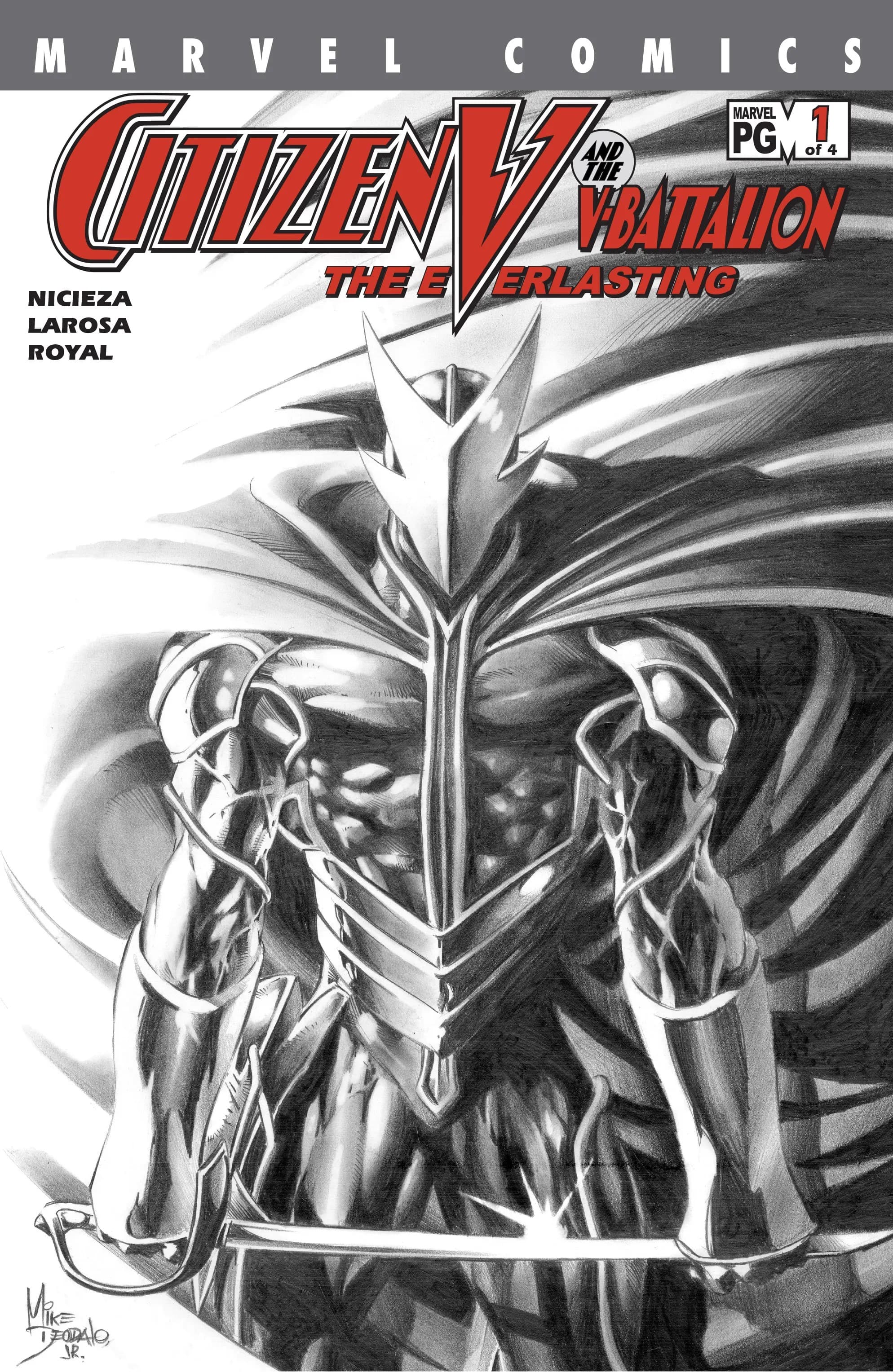 Citizen V and the V-Battalion: the Everlasting #1 cover