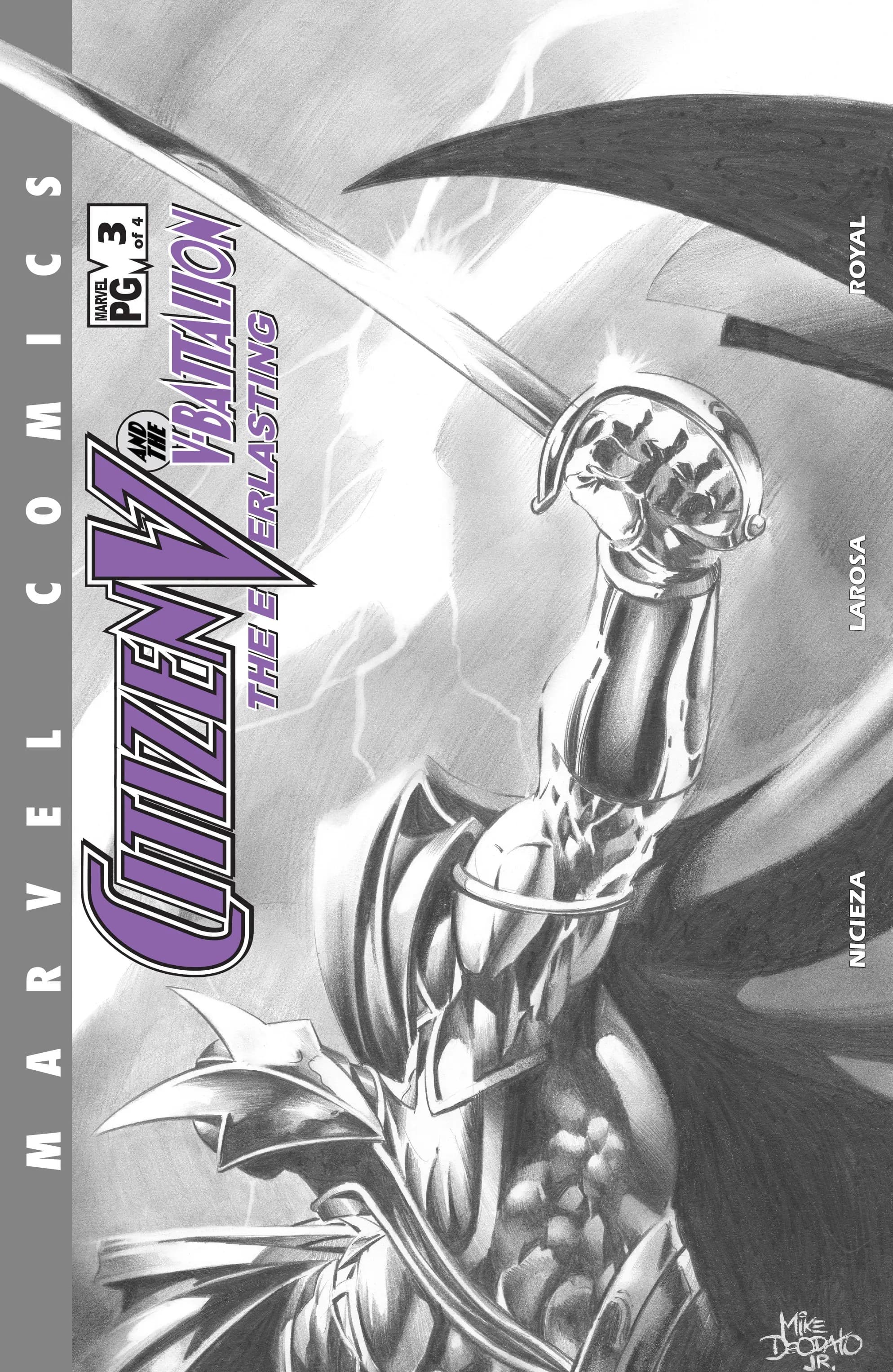 Citizen V and the V-Battalion: the Everlasting #3 cover