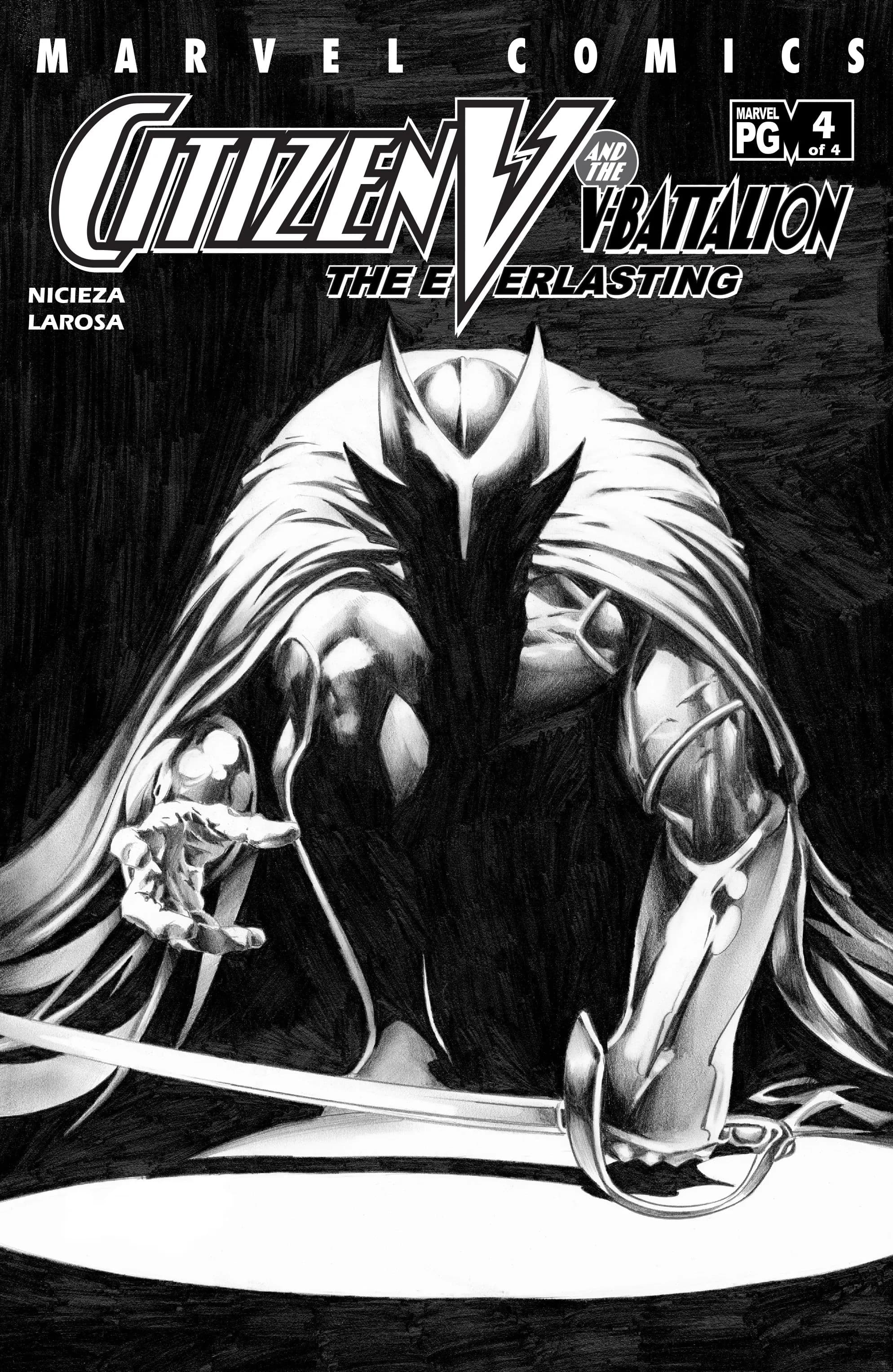 Citizen V and the V-Battalion: the Everlasting #4 cover