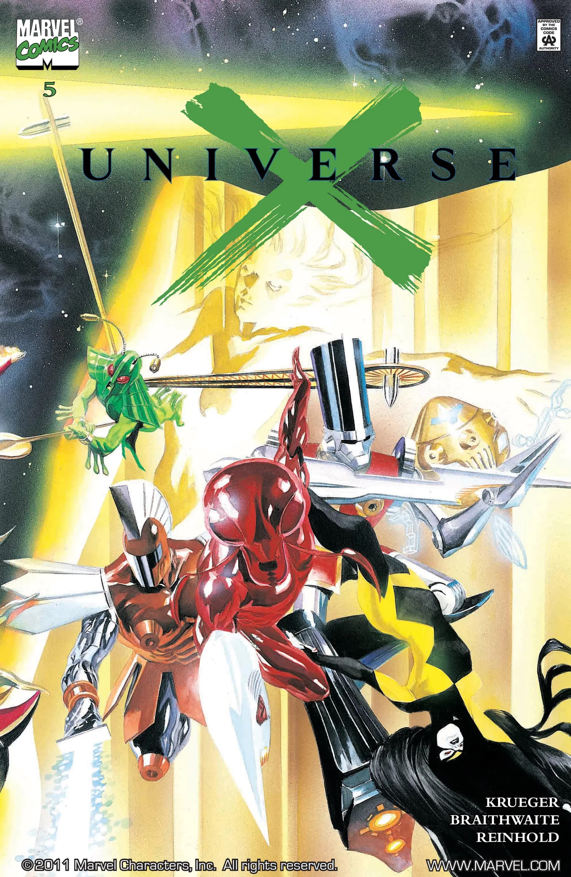 Universe X #5 cover