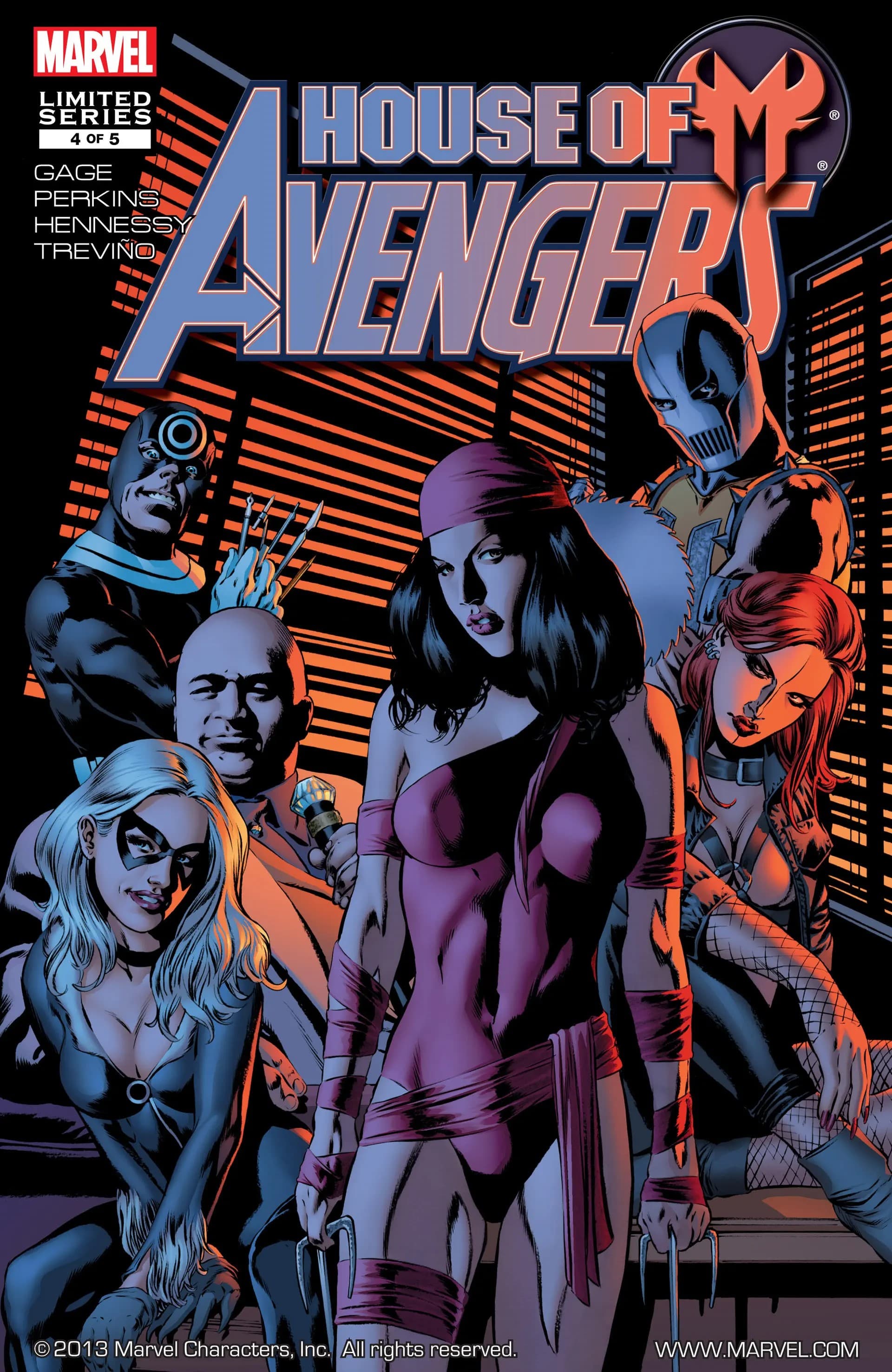 House of M: Avengers #4 cover