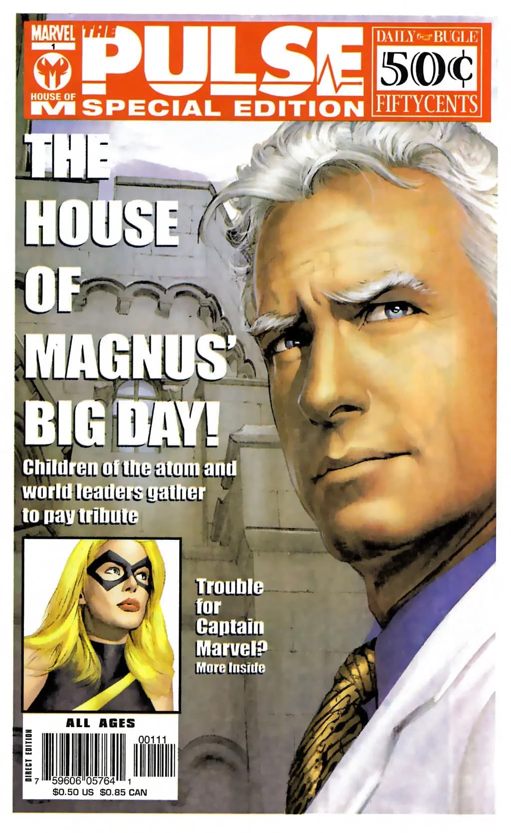 The Pulse: House of M Special #1 cover