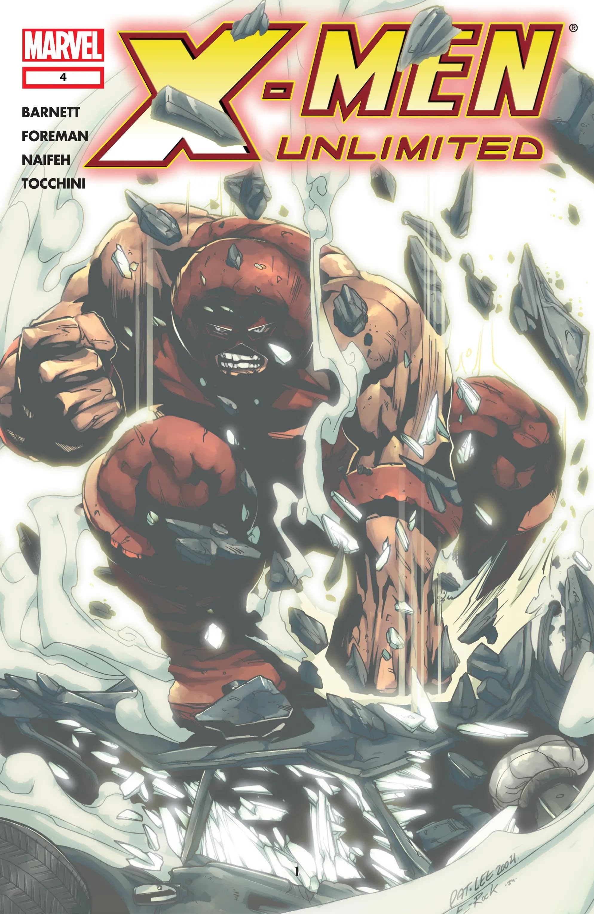 X-Men Unlimited #4 cover
