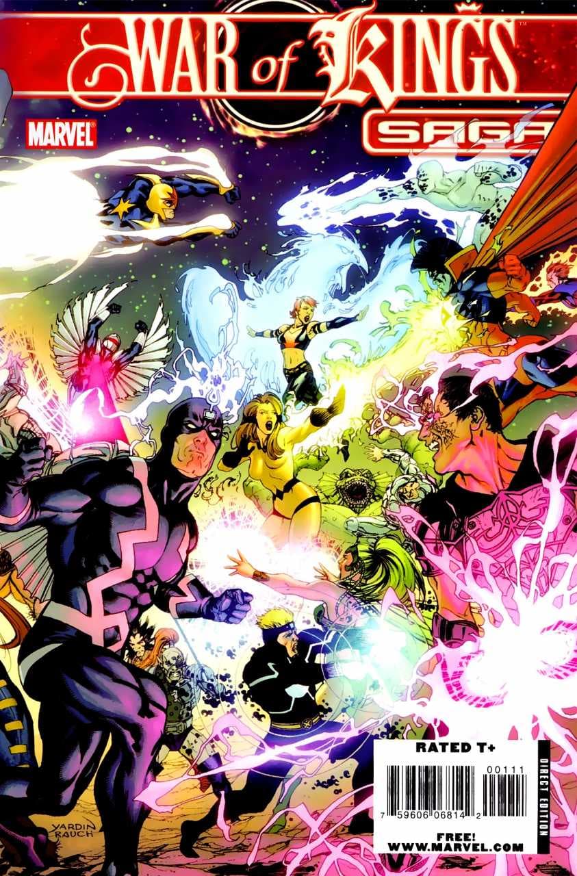 War of Kings Saga #1 cover