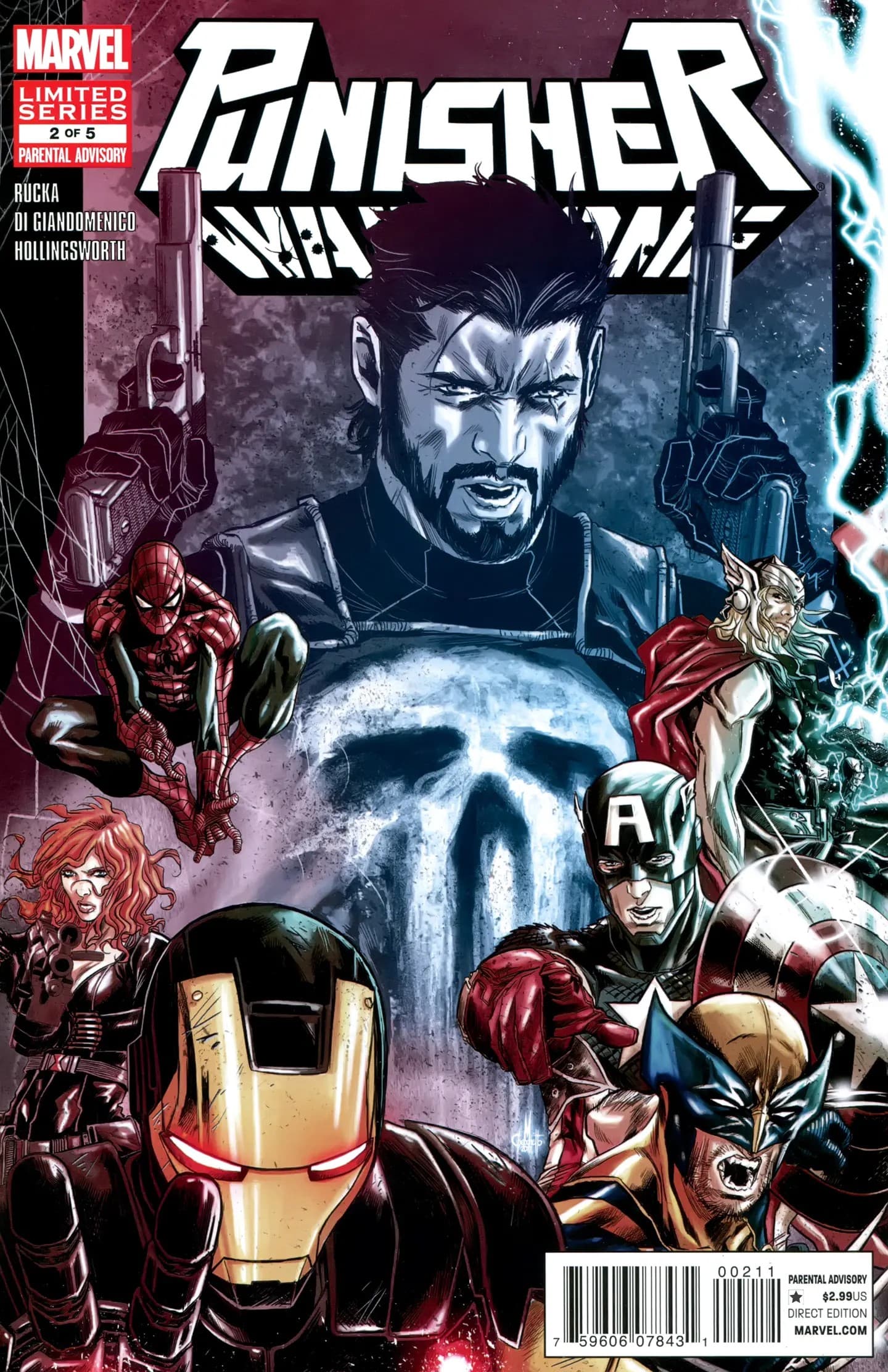 Punisher: War Zone #2 cover