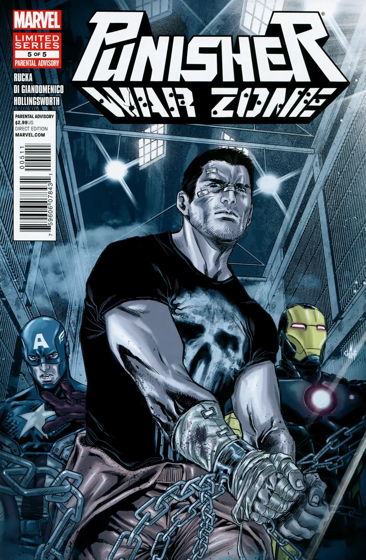 Punisher: War Zone #5 cover