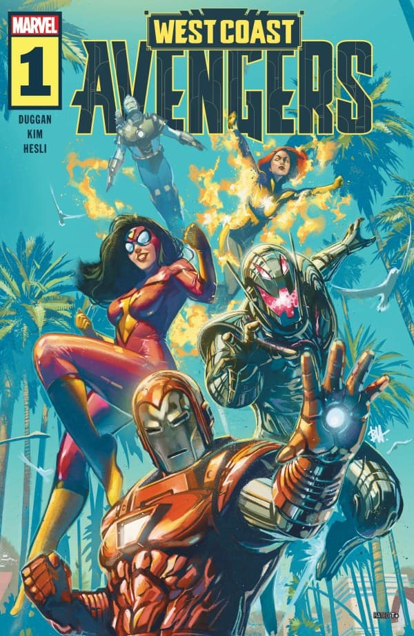 West Coast Avengers #1 cover