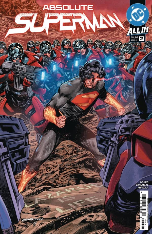 Absolute Superman #2 cover