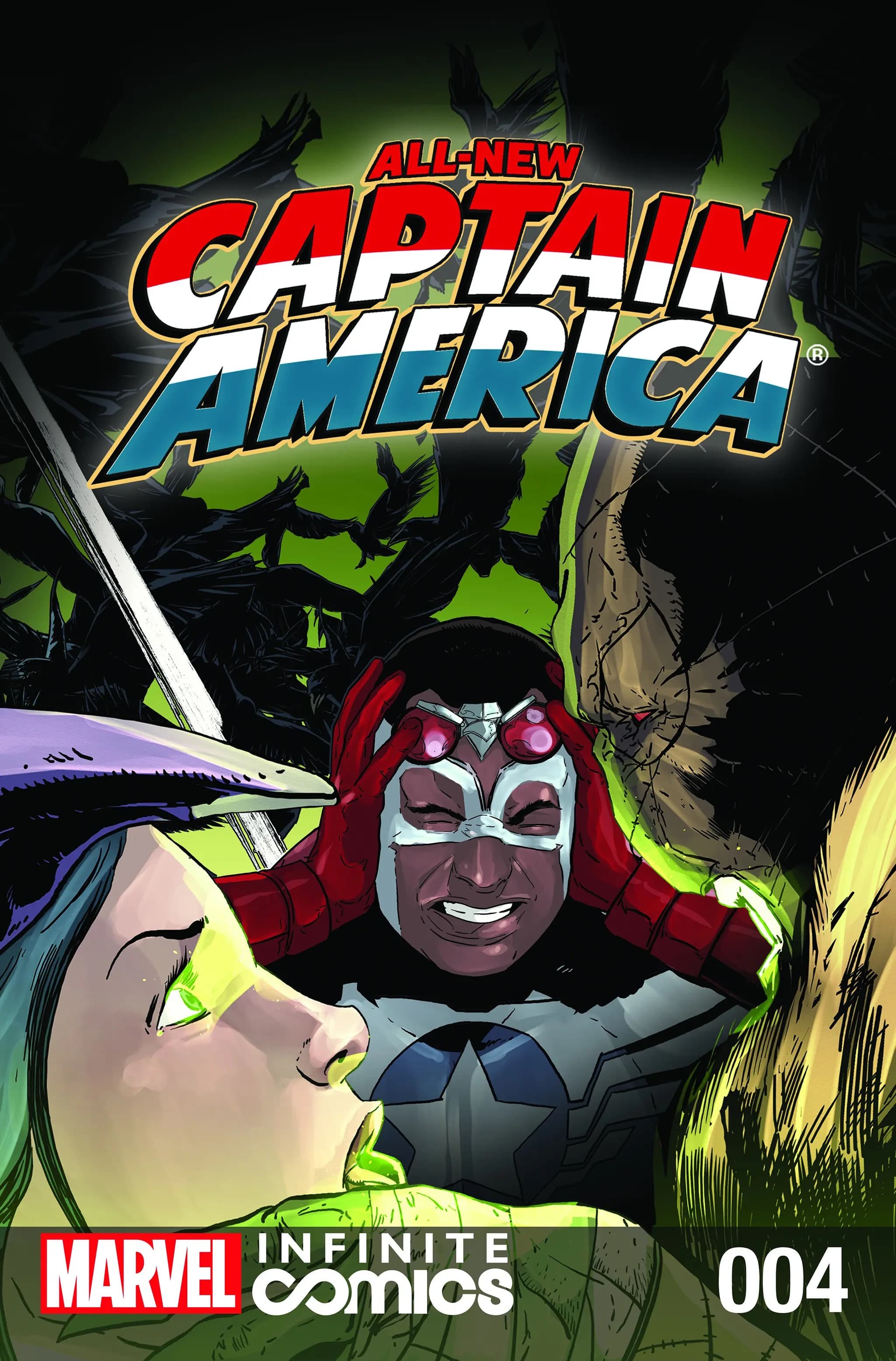 All-New Captain America: Fear Him Infinite Comic #4 cover