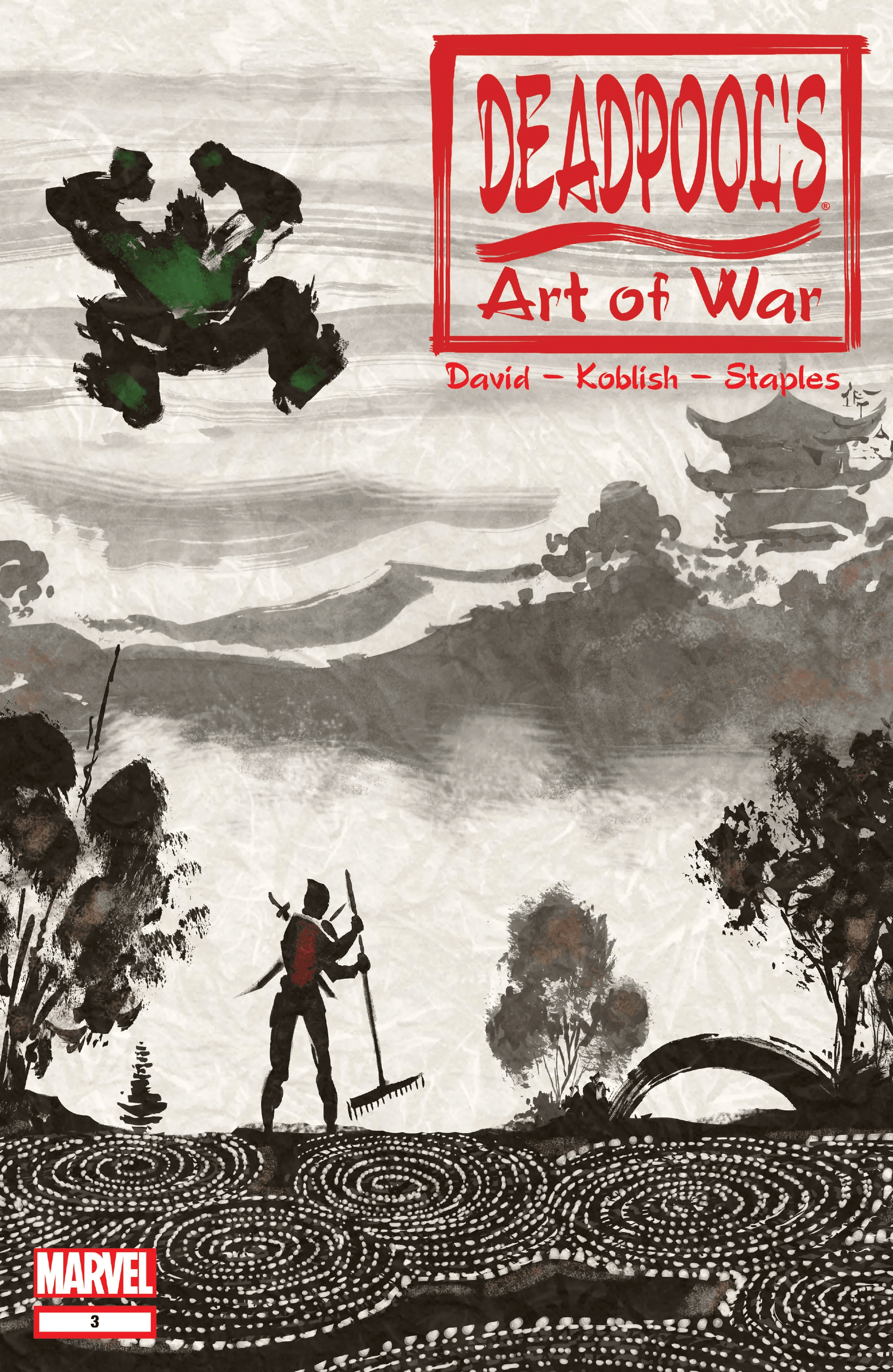 Deadpool's Art of War #3 cover