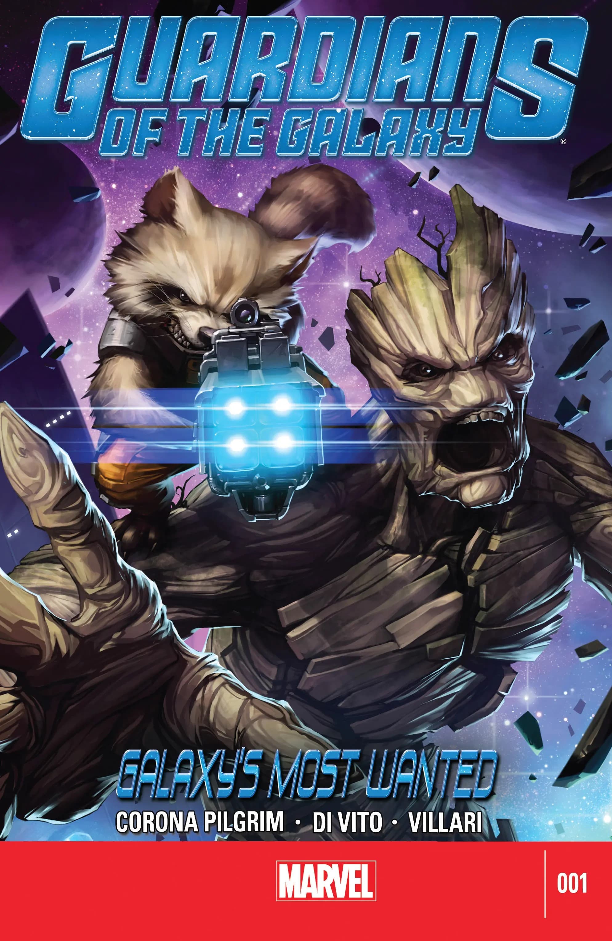 Guardians of the Galaxy: Galaxy's Most Wanted cover — © Marvel Comics