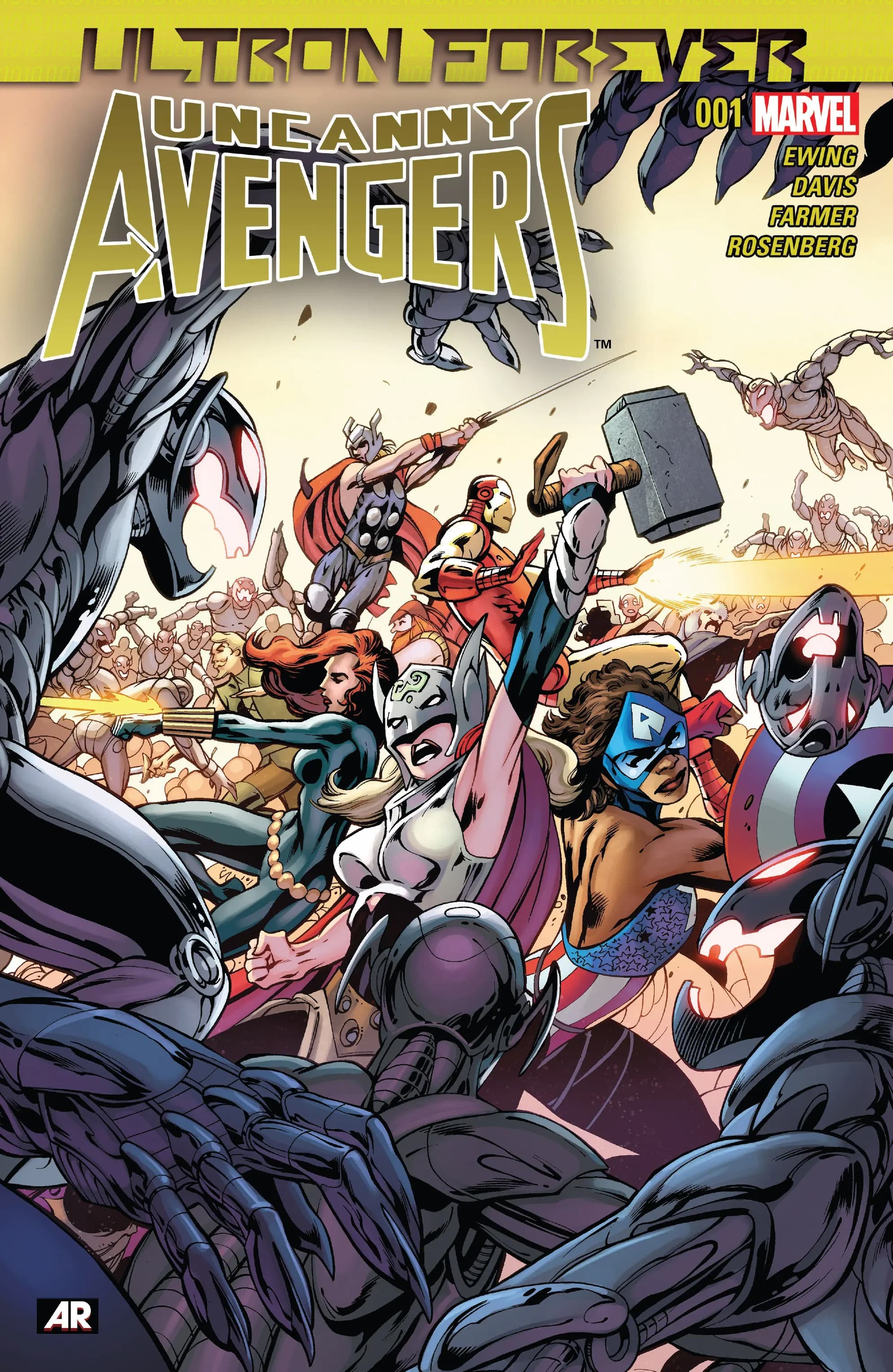 Uncanny Avengers: Ultron Forever #1 cover