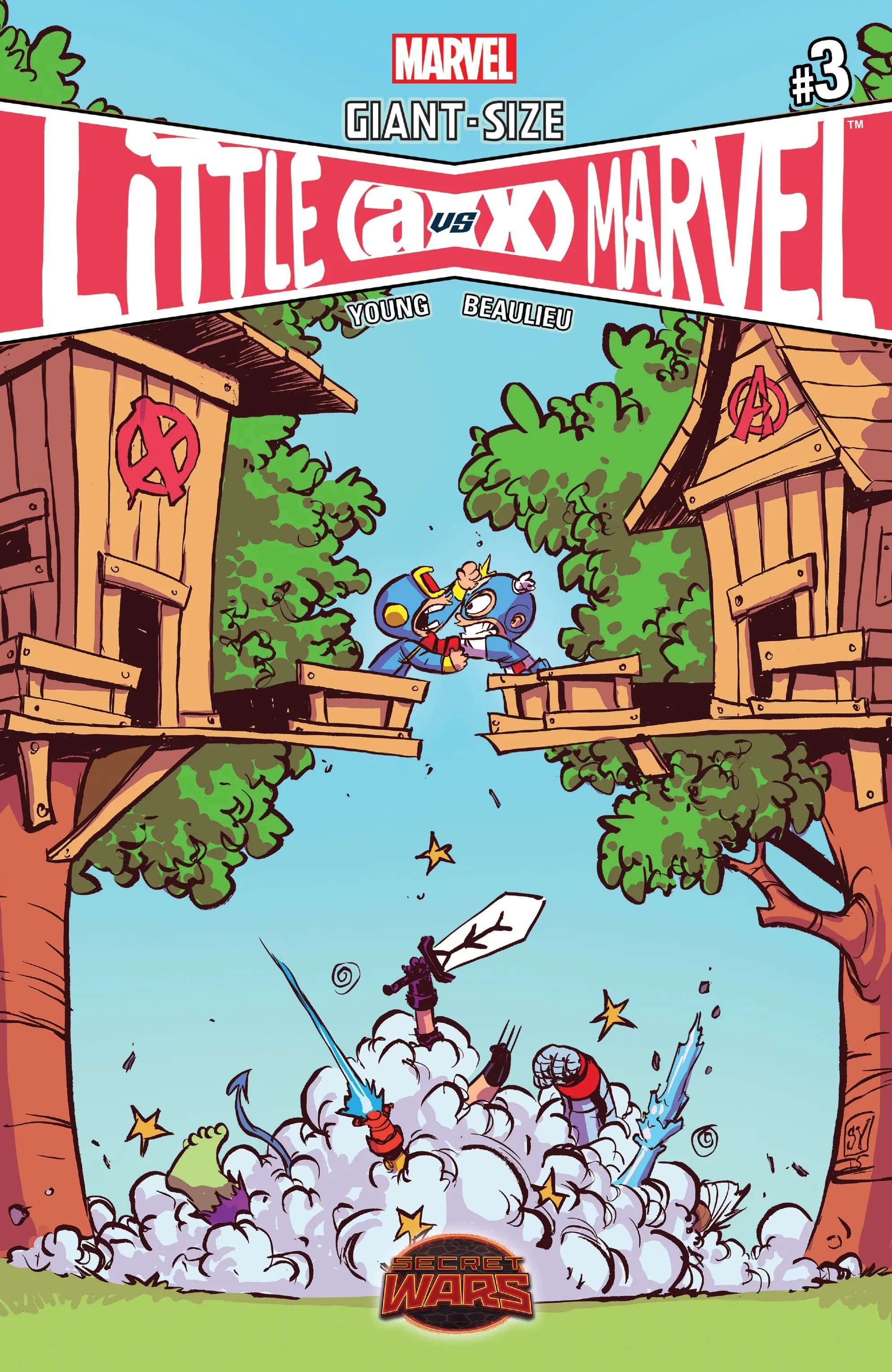 Giant Size Little Marvel: AvX #3 cover
