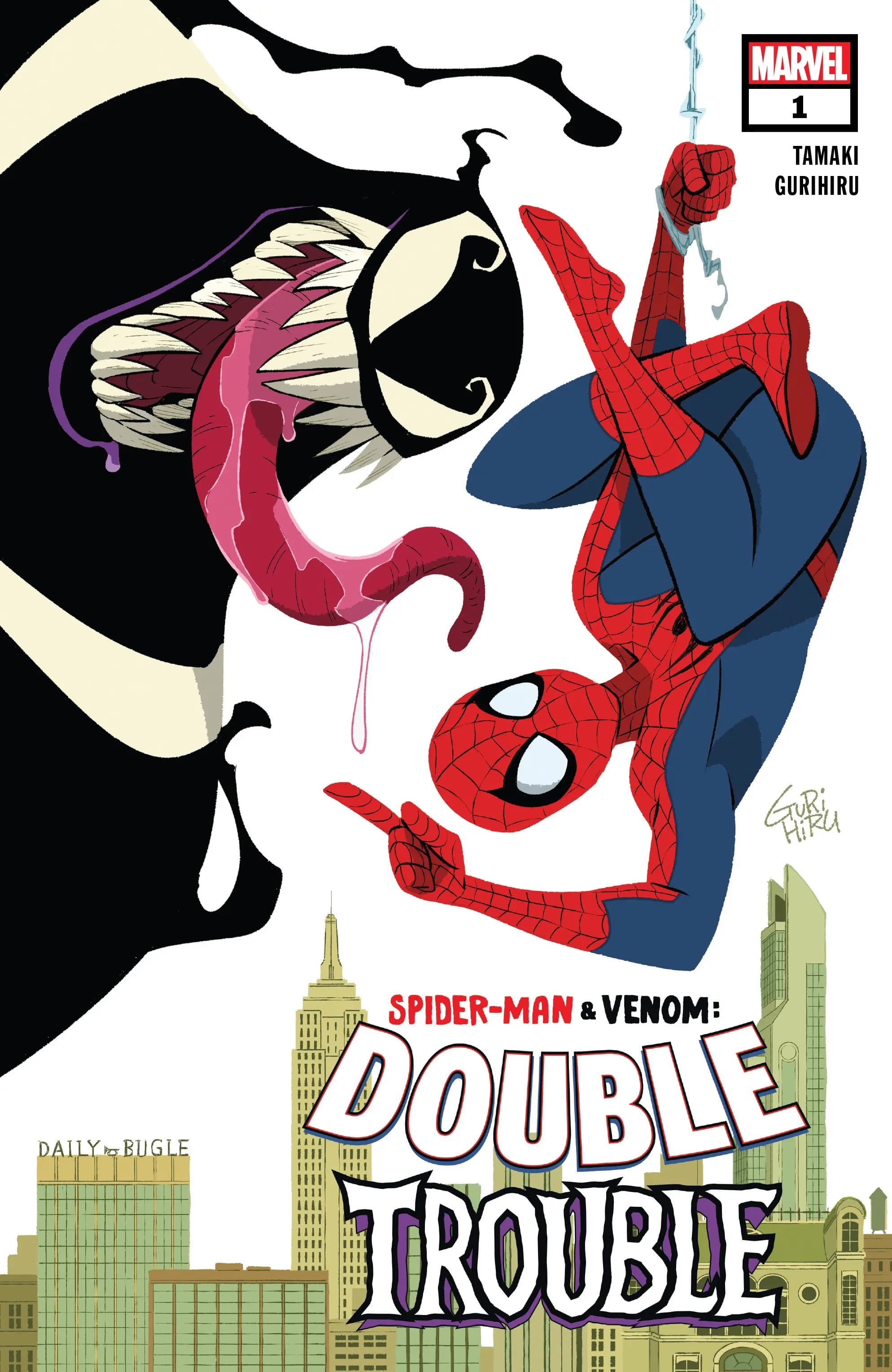 Spider-Man & Venom: Double Trouble #1 cover