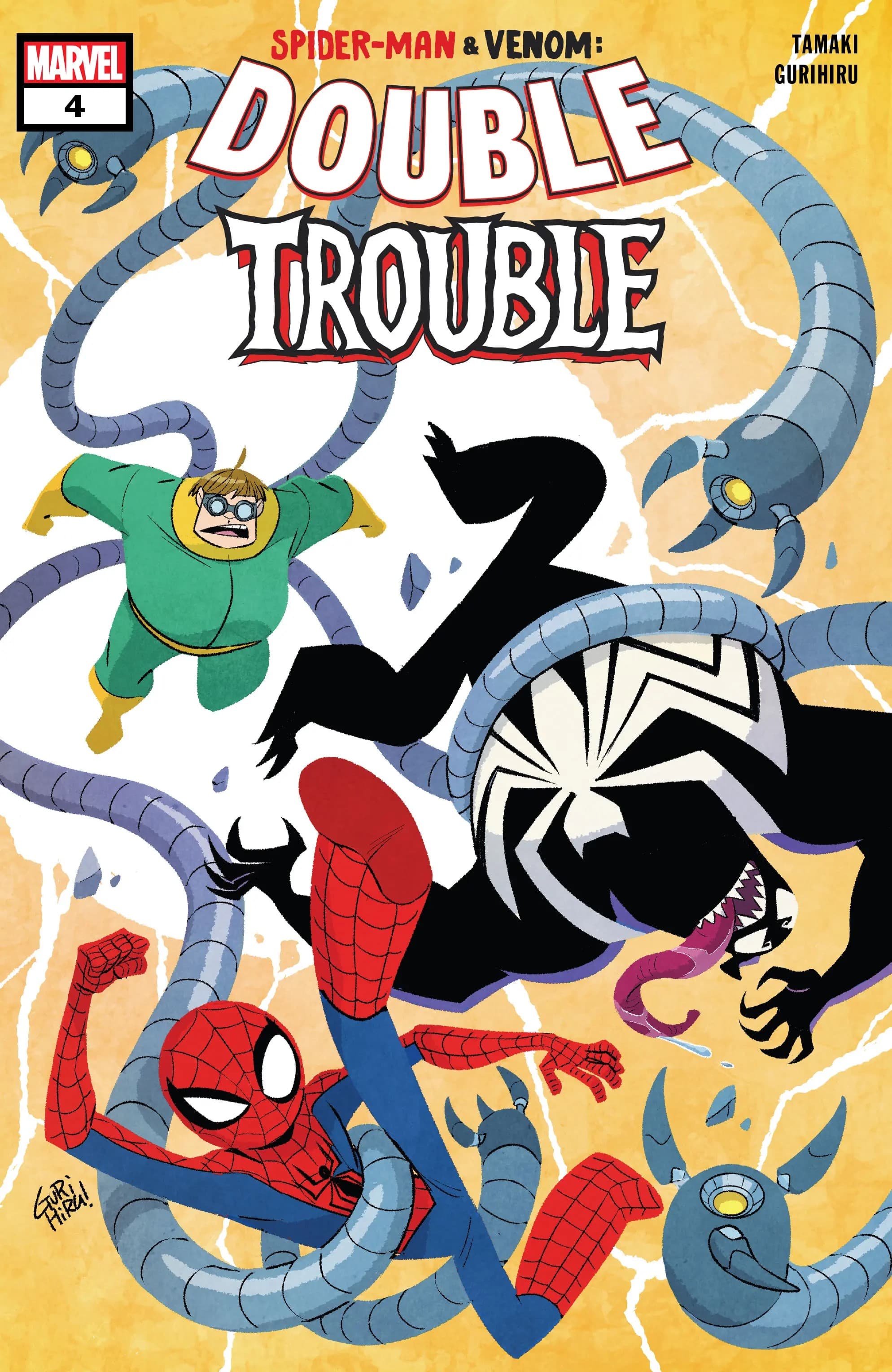 Spider-Man & Venom: Double Trouble #4 cover
